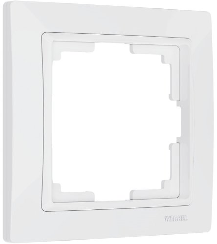 Рамка универсальная Werkel Snabb basic 1-м. белый фото Рамка универсальная Werkel Snabb basic 1-м. белый картинка